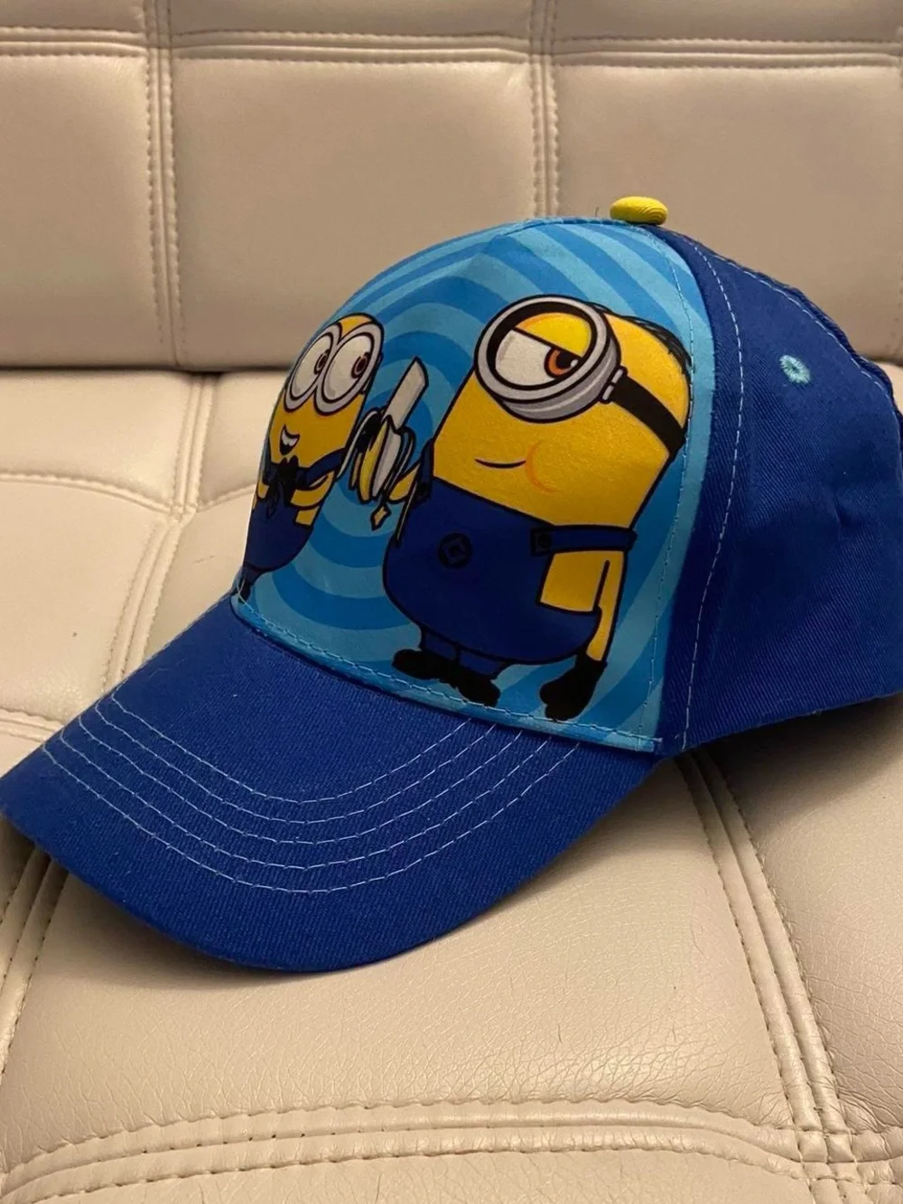 Youth Minions Blue & Yellow Hat